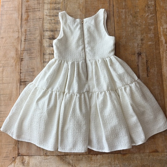 NWOT GB Girls cream dress size 8 - Picture 5 of 8